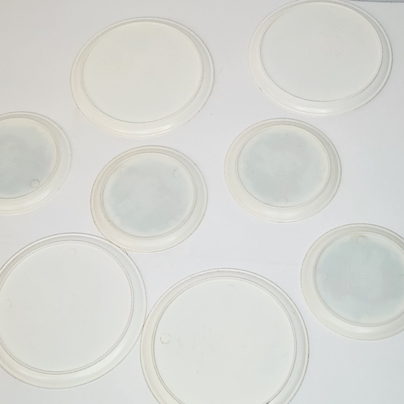 Vintage 1984 MLP My Little Pony Tea Party Plates Saucers Toy Fairy - Picture 6 of 6